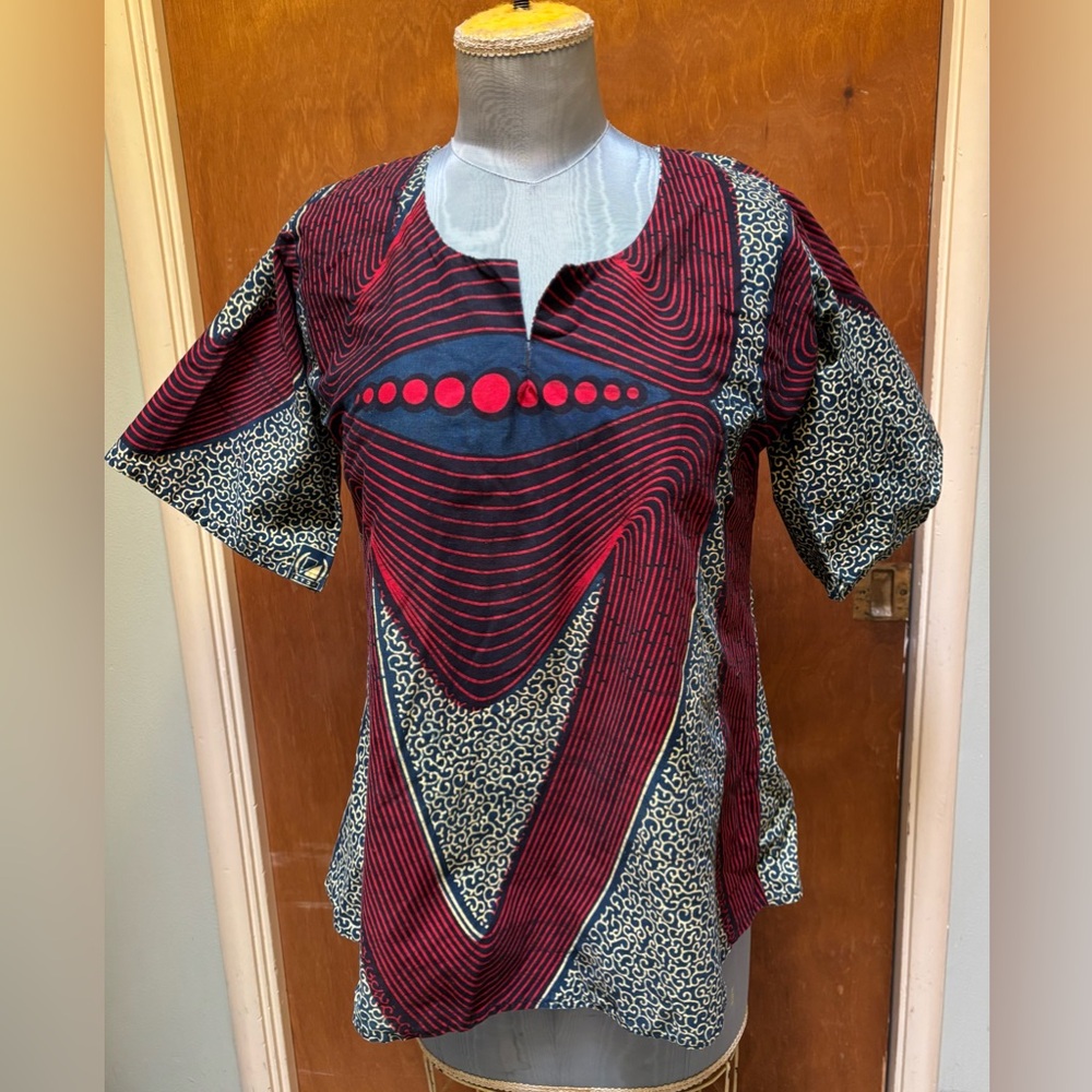 Vintage Batik Dashiki